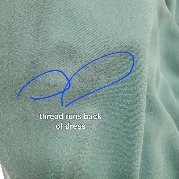 NWT Lovely Adjustable Strap Wrap Bodice Maxi Dress Evergreen Sz 10 - Picture 15 of 15